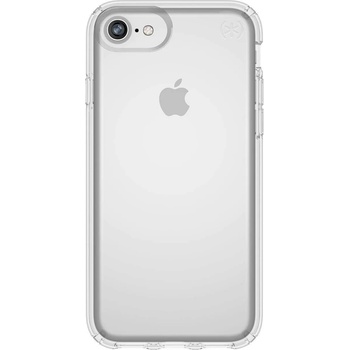 Speck Presidio Perfect Clear Case - удароустойчив хибриден кейс за iPhone 7, iPhone 8, iPhone SE (2020) (прозрачен)