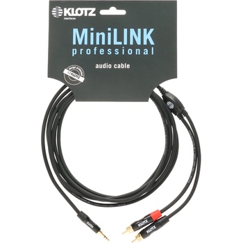 Image 1 of KLOTZ Аудио кабел мини жак-два чинча Klotz KY7-300 PRO 3 метра