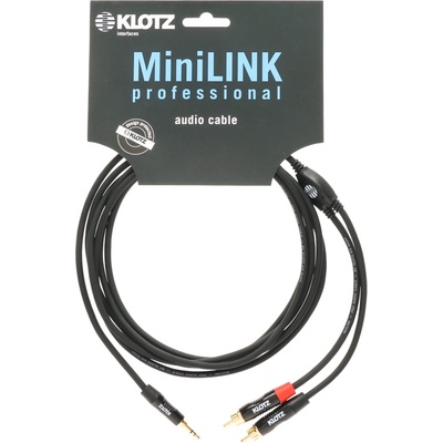KLOTZ Аудио кабел мини жак-два чинча Klotz KY7-300 PRO 3 метра