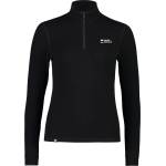 Mons Royale Дамско мериносово термобельо Mons Royale Women's Cascade Merino Flex 200 1/4 Zip Merino base layer - Black - размер XL (115-2616-0115)