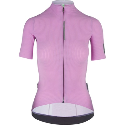Q36.5 Дамска фланелка с къс ръкав за колоездене Q36.5 Women's Pinstripe Pro Cycling jersey - Lilla - размер XS (156-2161-0211)