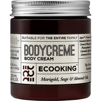 Ecooking BodyCreme Бадемово масло Хидратиращ Крем за тяло 250 ml