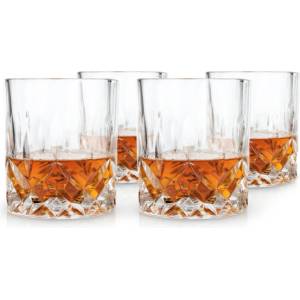 TRUEBRANDS Viski Кристални чаши за уиски admiral, 4 бр. - 295 мл (viski-5832)