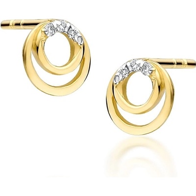 Blink-Blink napichovacie náušnice s diamantami 3128ZDB
