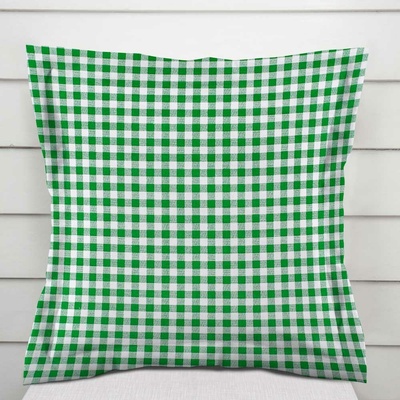 Biante Sandra s lemom SA-058 Zeleno-biele kocky 35 x 45 cm