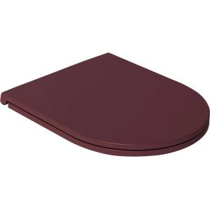 SAPHO Isvea - Седалка за тоалетна, Slim, SoftClose, бордо 40KF0543I-S (40KF0543I-S)