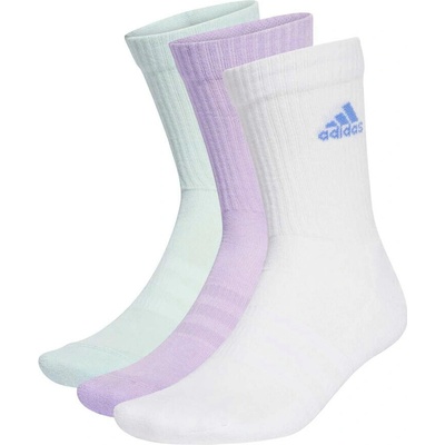adidas ponožky Cushioned Sportswear Crew Socks 3 Pack Powder Plum