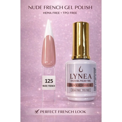 125 LNS Nude French Gellac 15ML – Perfektný French základ