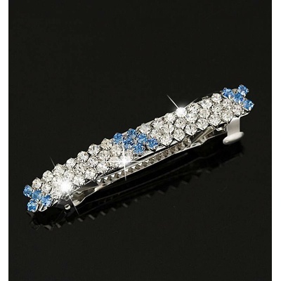 Naishide Jewelry Spona do vlasů s modrými kamínky