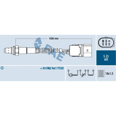 Lambda sonda FAE 75351