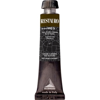 Maimeri Varnish Restauro Боя за реставрация Burnt Umber 492 20 ml 1 бр (M3302492)