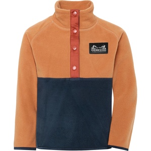 Didriksons Детски поларен пуловер Didriksons Kid's Monte Half Button Fleece jumper - Almond Tree - размер 120 (704-6249-0115)