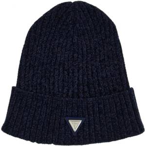 Guess Детска зимна шапка Guess - Рипсено кадифе, синя, S (20254-H5BZ22-Z3OC0-G7HR-S) - ozone