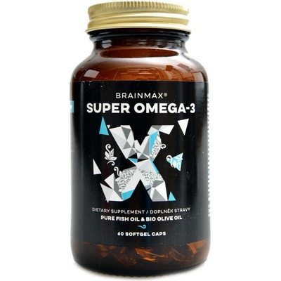 BrainMax Super Omega Complex 60 softgel kapslí