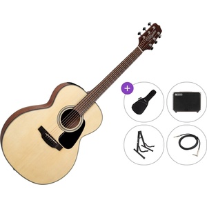 Takamine GLN12E Premium SET Natural Satin Електро-акустична китара Джъмбо