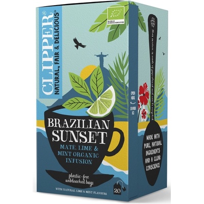 Clipper Yerba maté čaj s limetkou BIO 40 g