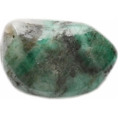 Nefertitis Smaragd tromlovaný - L - cca 2,5 - 3 cm