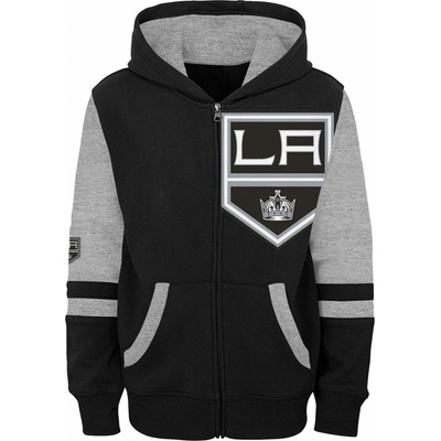 Outerstuff Dětská mikina Los Angeles Kings Faceoff Colorblocked Fleece Full-Zip