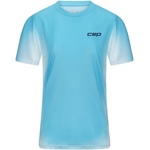 CEP Дамска тениска CEP Women's Run Shirt Short Sleeve Running shirt - Light Blue / Fade (916-3534-0514)