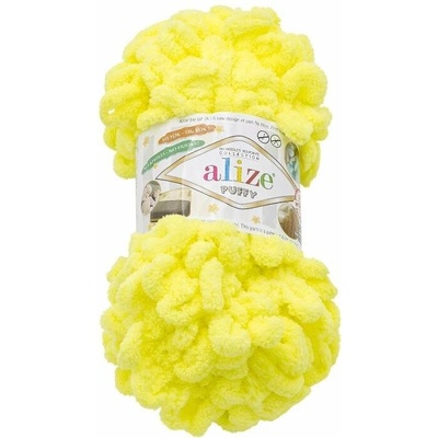 BELLATEX s.r.o. Priadza Puffy 100 g – 552 žltá