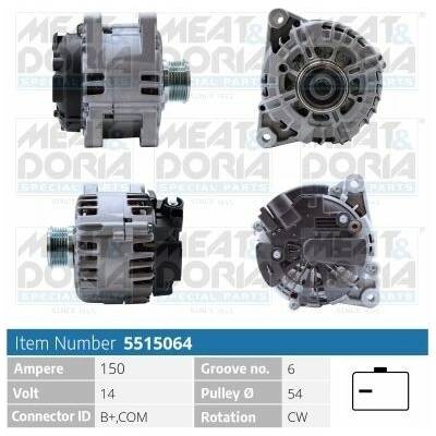 Alternátor MEAT & DORIA 5515064