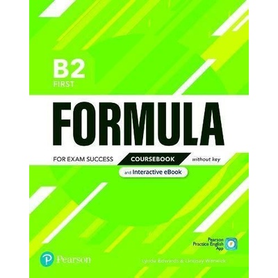 Formula B2 First Coursebook without key with student online resources + App + eBook