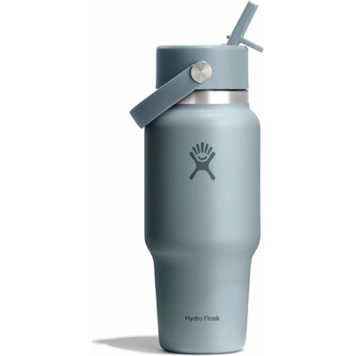 Hydro Flask termohrnek Wide Flex Straw Travel Bottle 24 oz 710 ml tmavě šedá