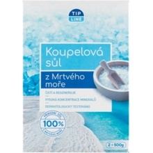 Tip Line koupelová sůl z Mrtvého moře 2 x 500 g