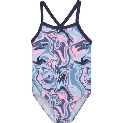 Color Kids-Swimsuit Sporty AOP cerulean Modrá
