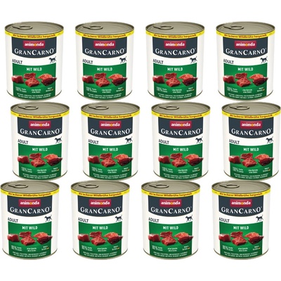Animonda Gran Carno Adult Dog zverina 12 x 800 g