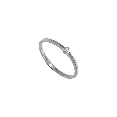 Infinitysilver Zlatý drobný prsten se zirkonem 226005W560