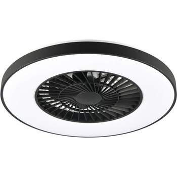 TRIO Матово черно LED осветително тяло за таван Halmstad - Trio (R62672132)