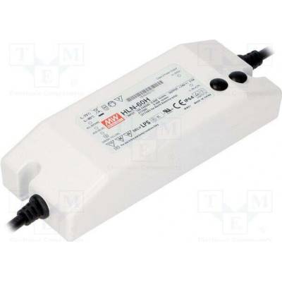 MEAN WELL HLN-60H-30A Napájecí zdroj: spínaný; LED; 60W; 30VDC; 1,2÷2A; 90÷305VAC; IP64