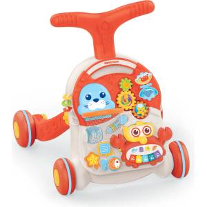 KikkaBoo Проходилка 2 в 1 Kikkaboo - Wobble Fun, Orange (31005030067) Проходилка