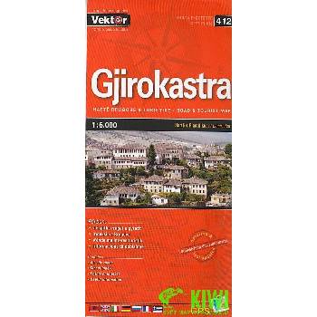 plán Gjirokastra 1:6 t. laminovaný