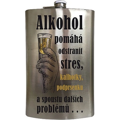 Placatka Bohemia Gifts na alkohol alkohol pomáhá 1,8 l