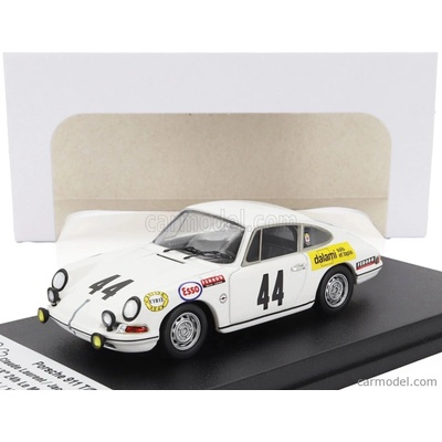 Trofeu Porsche 911t Coupe Team C.laurent night Version N 44 24h Le Mans 1969 Claude Laurent Jacques Marche Bílá 1:43