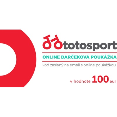 ToToSPORT Online Darčeková poukážka 100€