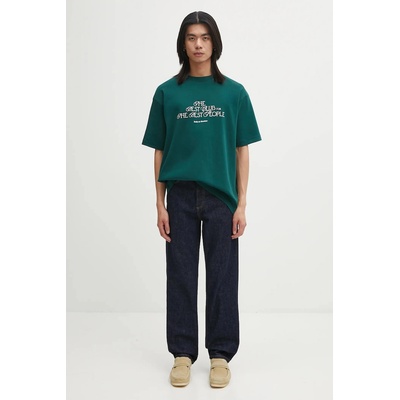 Памучна тениска Drôle de Monsieur Le T-shirt "The Best Club (I.TS273.CO002)