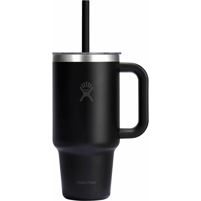 Hydro Flask termohrnek 32 Oz Travel Tumbler Clear Lid 946 ml černá