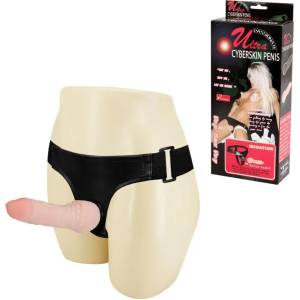  Пенис колан, подходящ за всяка, 16, 9см. - Ultra Cyberskin Penis (DEBRA00554)