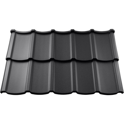 Blachotrapez Talia 350 Aluminium MAT 1210 x 0,6 mm RAL 7016 antracitová šedá 1 m²