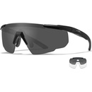 Brýle Wiley X Saber Advanced Smoke Grey + Clear + Light Rust/Matte black frame