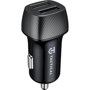 Tactical Зарядно за кола с 2xUSB-A изхода за зареждане на мобилни устройства - Tactical Field Plug Dual USB Car Charger 12W (черен) (SN-501)
