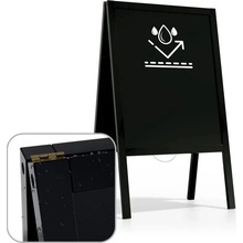 Allboards reklamní áčko s křídovou tabulí 100 x 60 cm