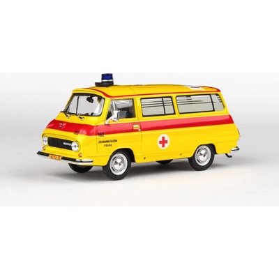 Abrex Škoda 1203 mikrobus 1974 záchranka 143ABSX 715XO4 1:43
