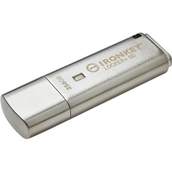 Image 1 of Kingston IronKey Locker 50 256GB USB 3.2 (IKLP50/256GB)