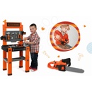 Smoby Black & Decker set pracovná dielňa s vŕtačkou a elektronická motorová píla