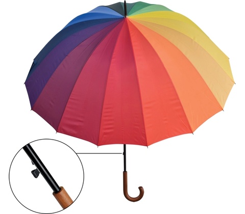 Legami Rainbow Umbrella Multicolor