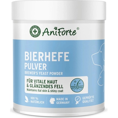 AniForte Pivovarské kvasnice v prášku pro psy a kočky 250 g